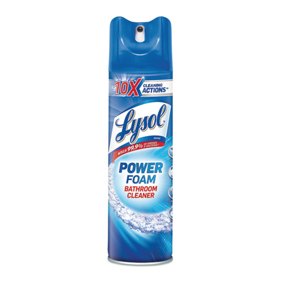 Lysol Power Foam Bath Cleaner 24oz 12/cs