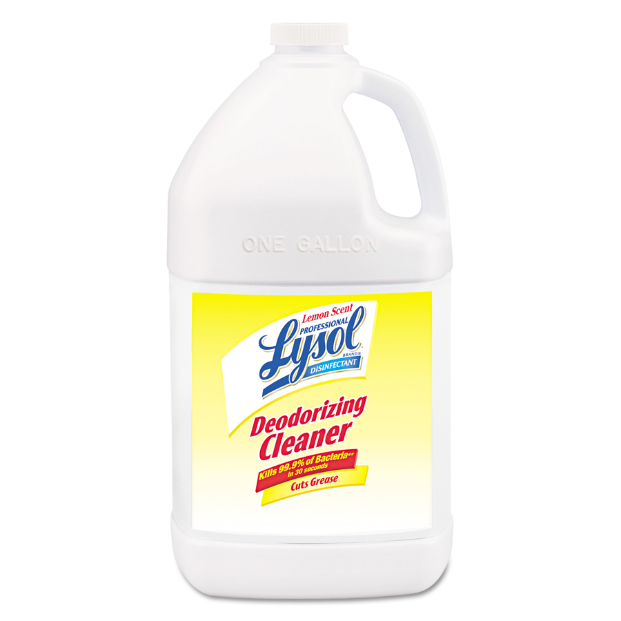 Lysol Deodorizing Clnr Lemon Gallon 4/cs