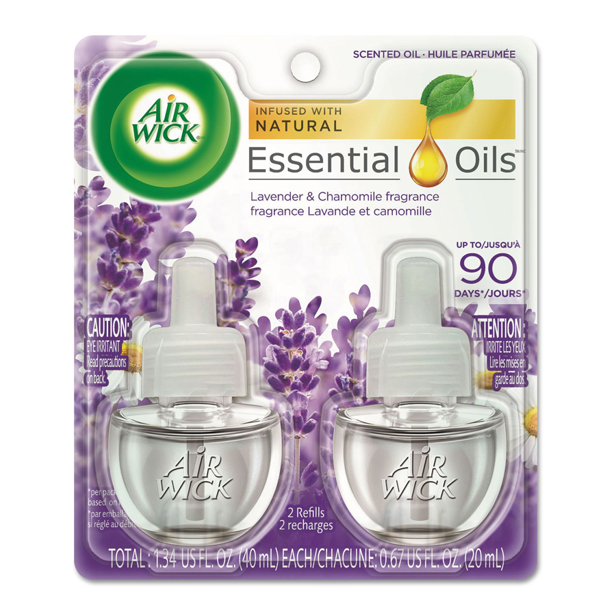 Airwick Scented Oil Lavender Chamomile 12/cs