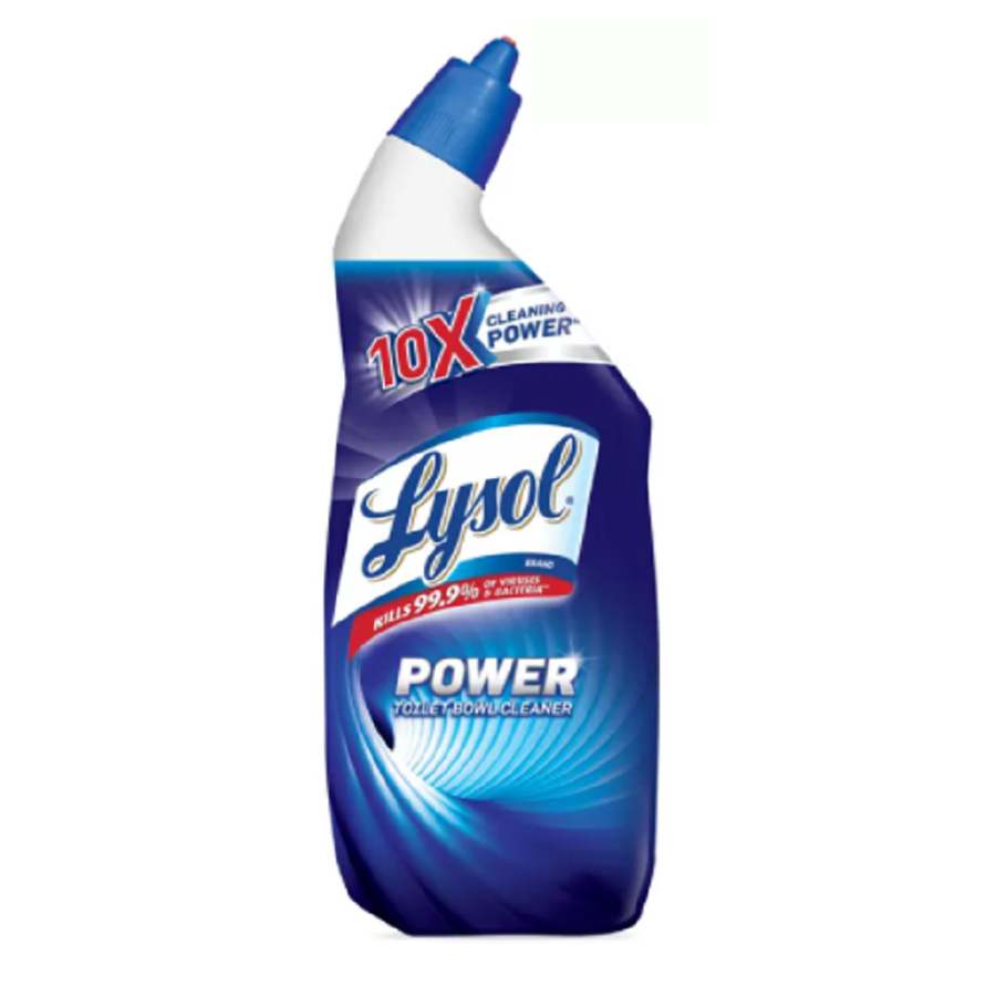 Lysol Power Bowl Cleaner 9.5% hcl 24oz 9/cs