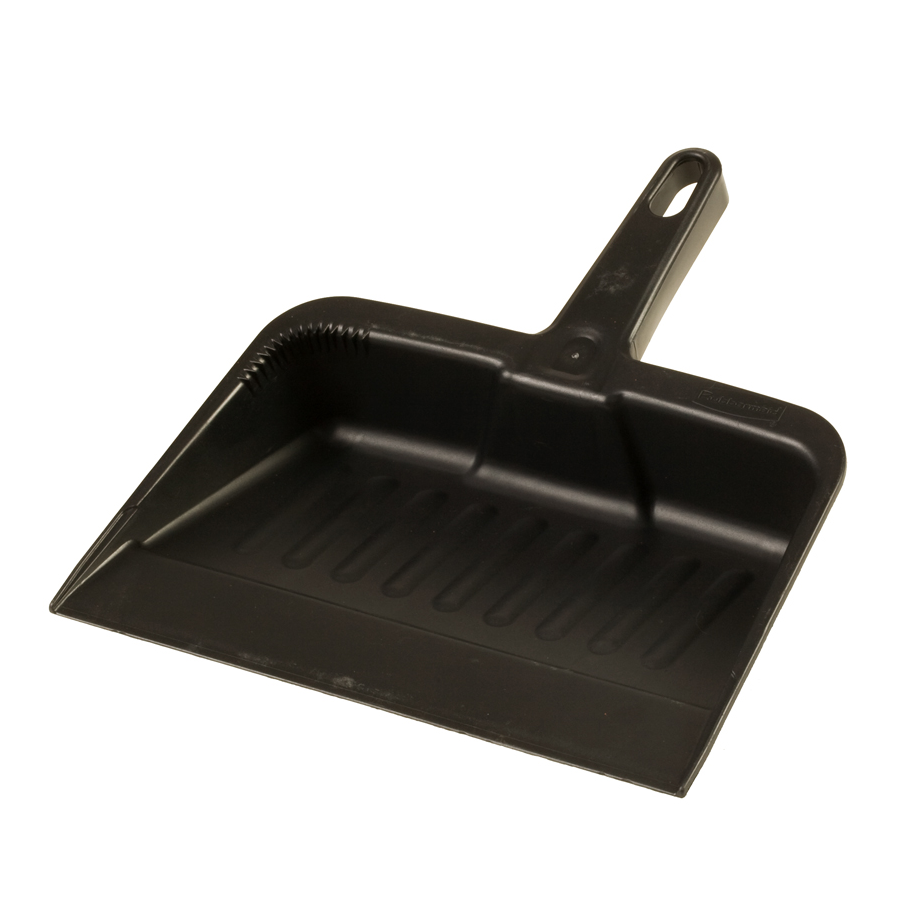 2005 Dust Pan Plastic Charcoal 12" Each