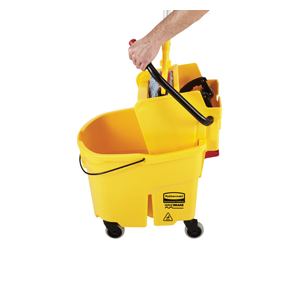 Wavebrake Side Press Bucket/Wringer Ylw 35qt