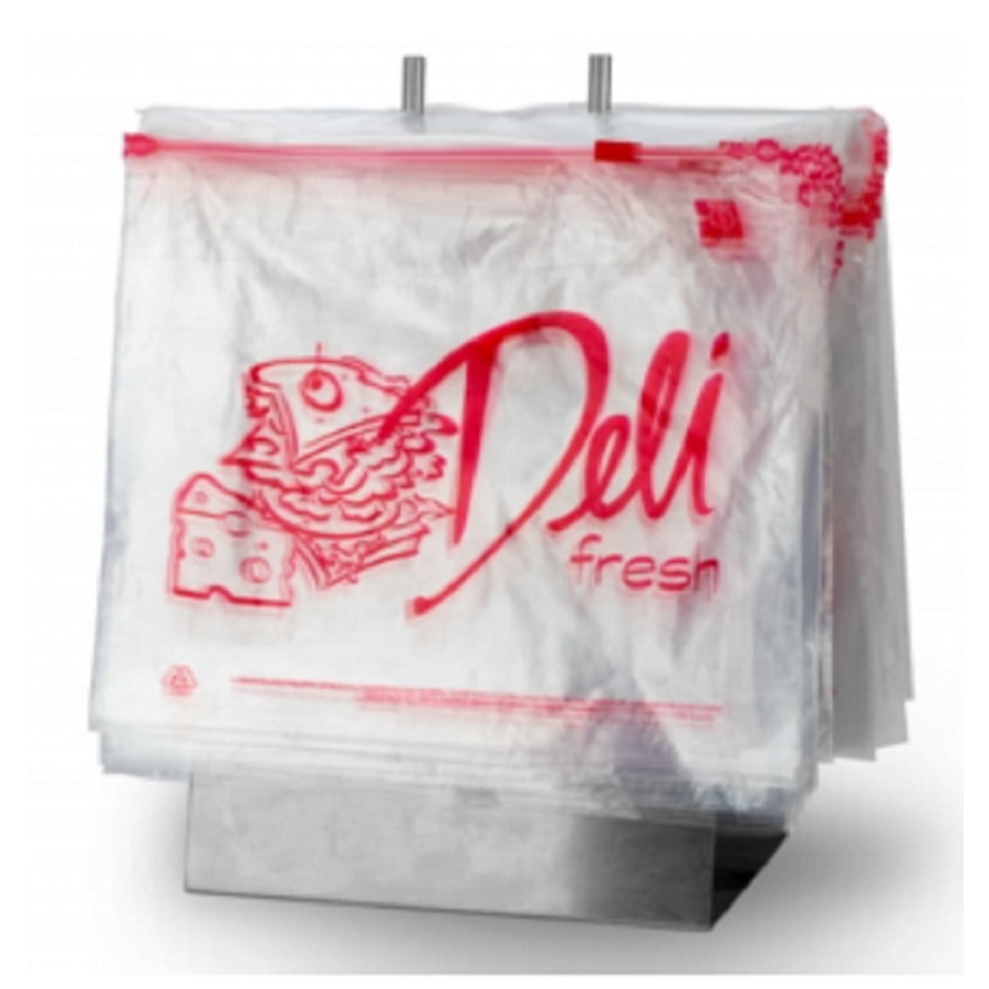 Deli Bag Slide Zip Stock Print 8"X10.5" 1000/cs