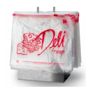 Deli Bag Slide Zip Stock Print 8"X10.5" 1000/cs
