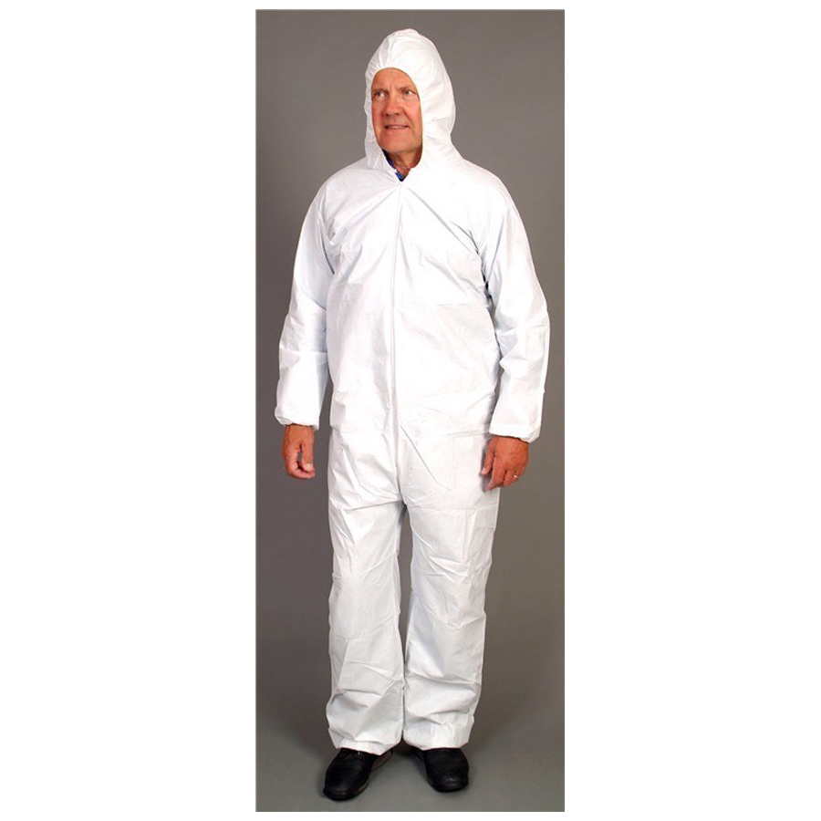 Coverall Microporous  Hood Wrist/Ankle 2X 25cs