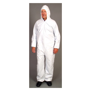 Coverall Microporous  Hood Wrist/Ankle 2X 25cs