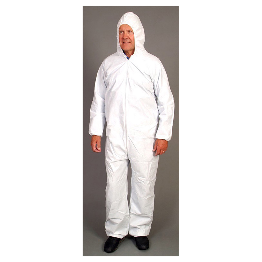 Coverall Microporous Hood Large 25/cs