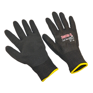 Cut-Resistant Glove Knit Nitrile Dipped Large 1dz