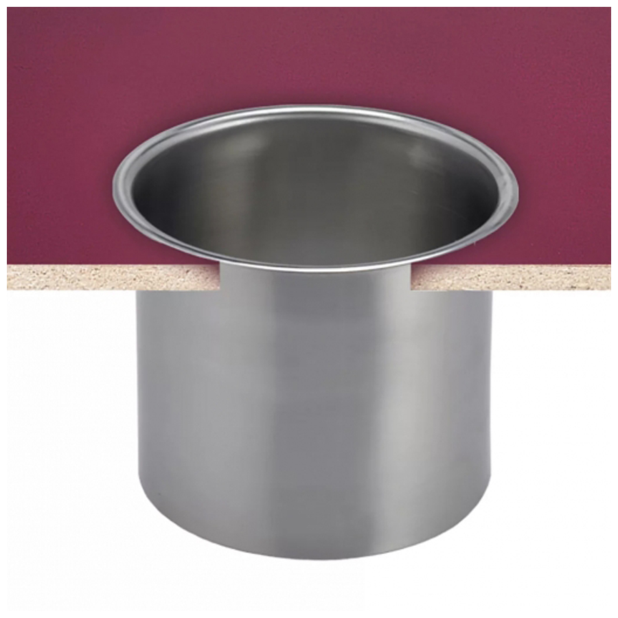 San Jamar Trash Chute  6-3/5"W X 5 1/4"L  Each