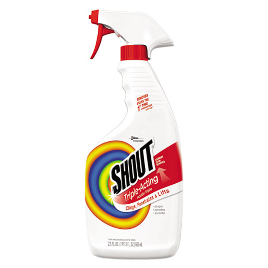 Shout Laundry Stain Remover Spray 22oz 8/cs