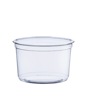 Deli Cup Hi Clarity 16oz Clear 500/cs