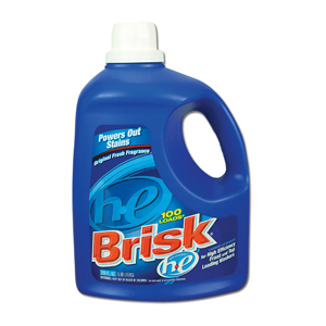 Brisk Laundry Detergent He Liquid 200oz 2/cs