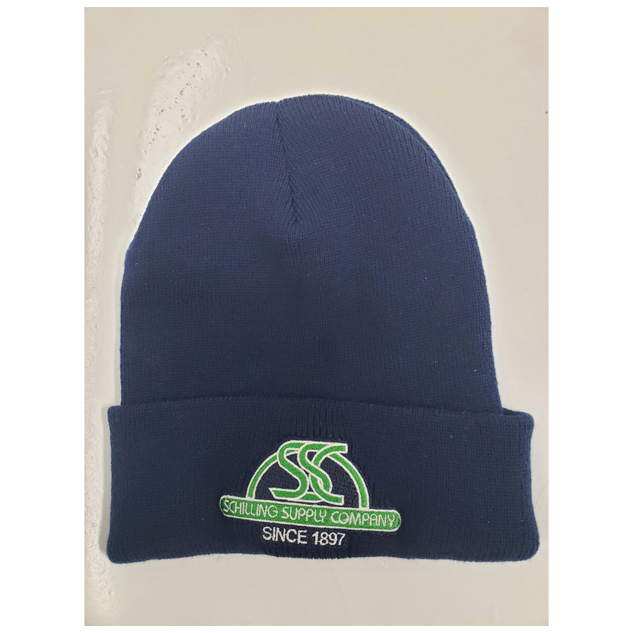 SSC Logo Winter Beanie Navy Blue Each