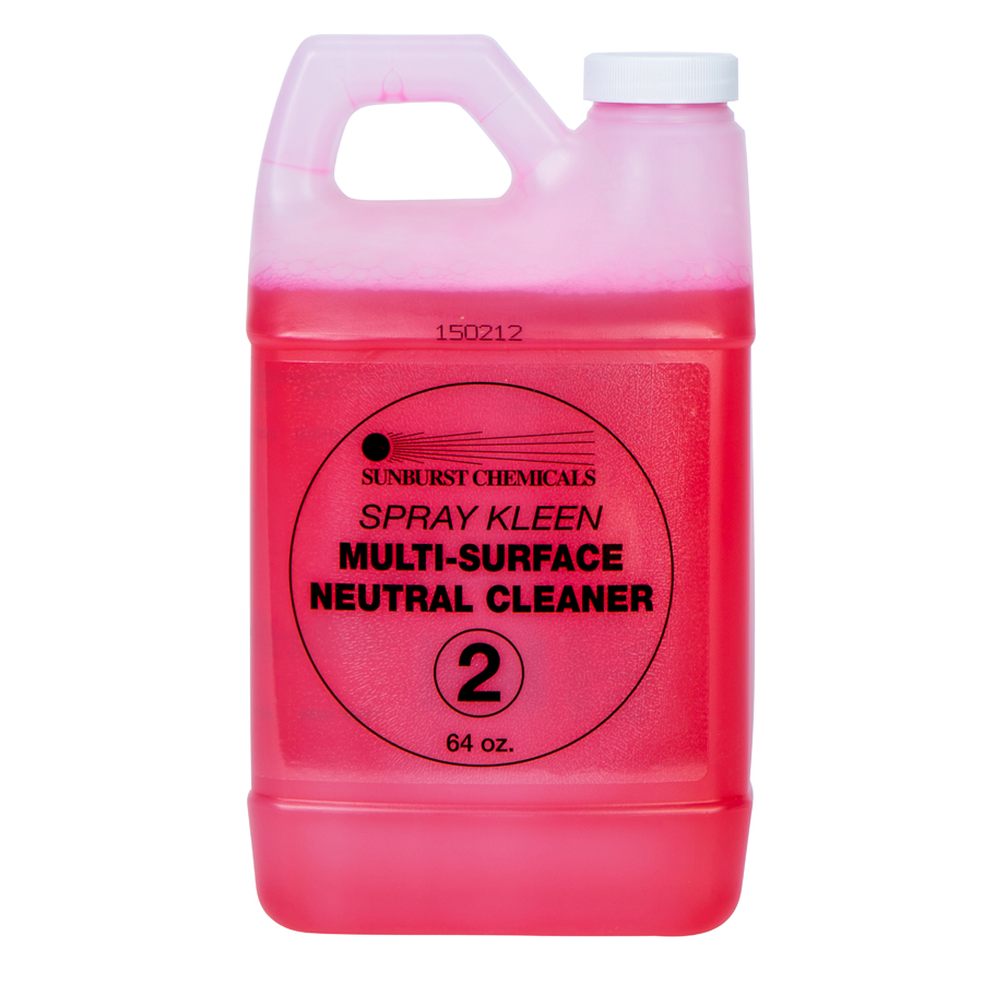 Spray Kleen Multi Surf Neutral Clnr 64oz 2/cs