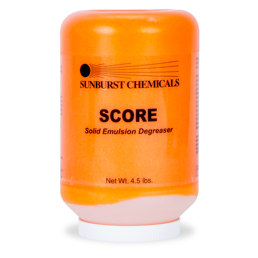 Score Solid Emulsion Degreaser 4.5lb 1/cs