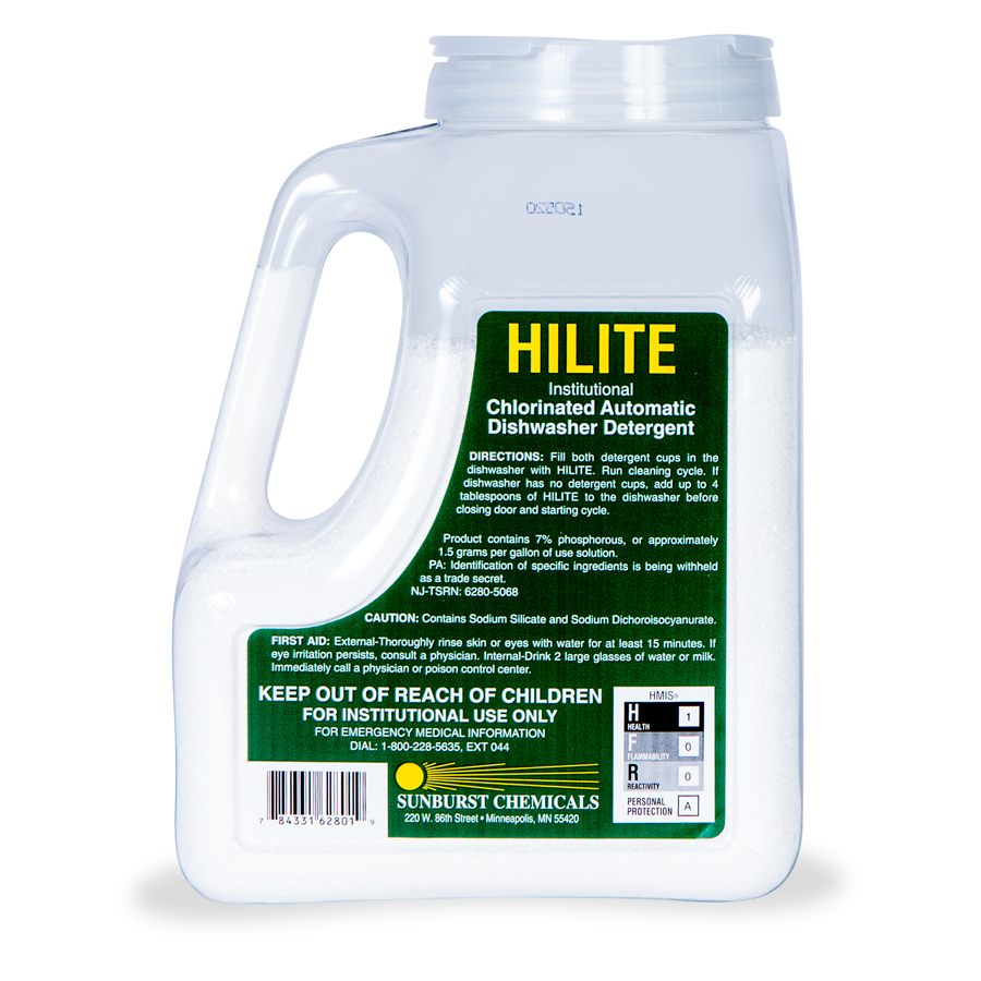 Hi-Lite Dish Detergent 5lb 4/cs