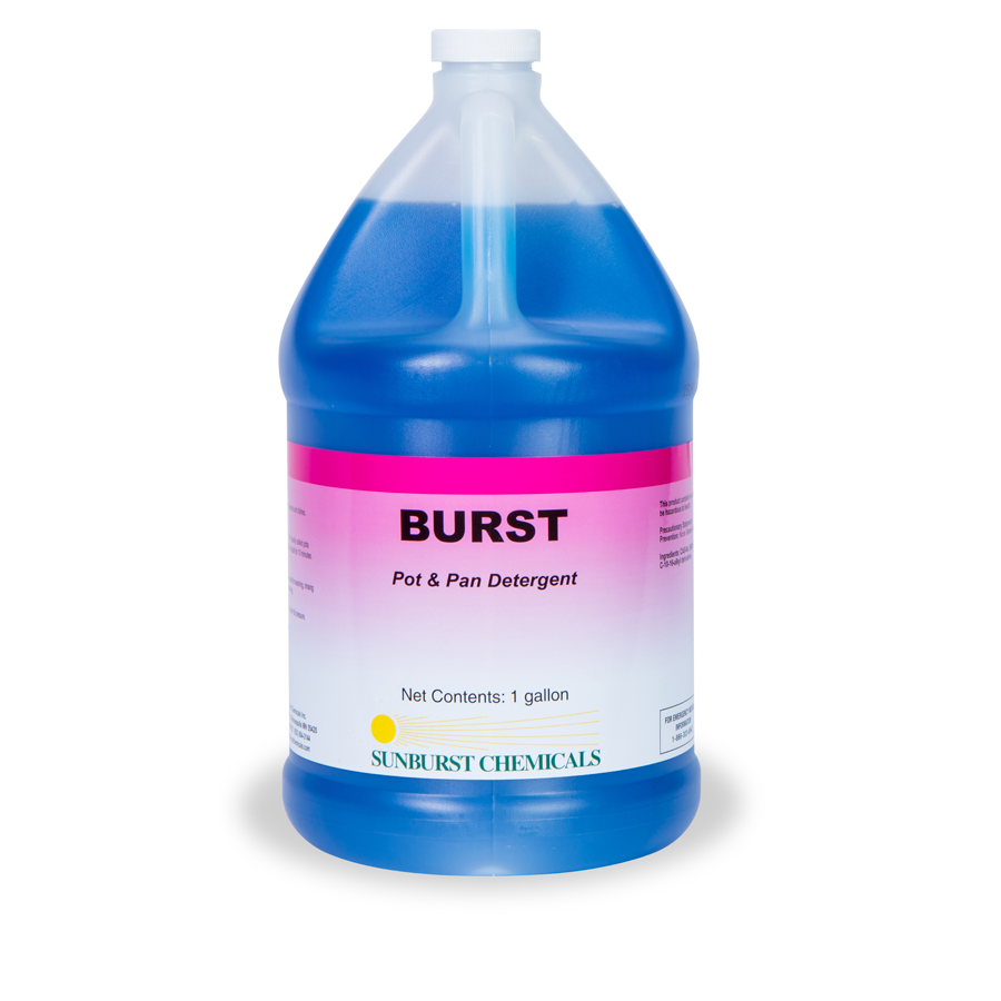 Burst High Concentrated Pot & Pan Detrgnt 4gl/cs