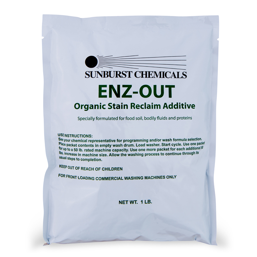 Enz-Out Organic Stain Remover Powder 1lb 8/cs