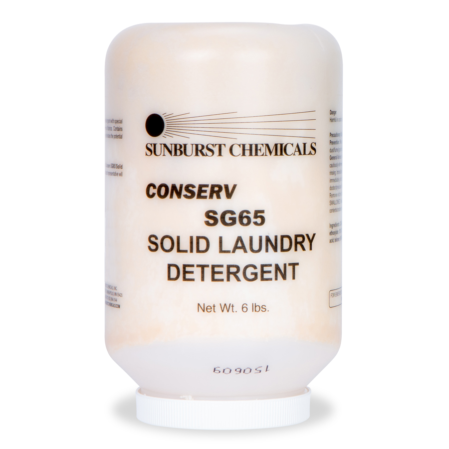 Conserv SG65 Laundry Detergent Solid 6lb 2/cs
