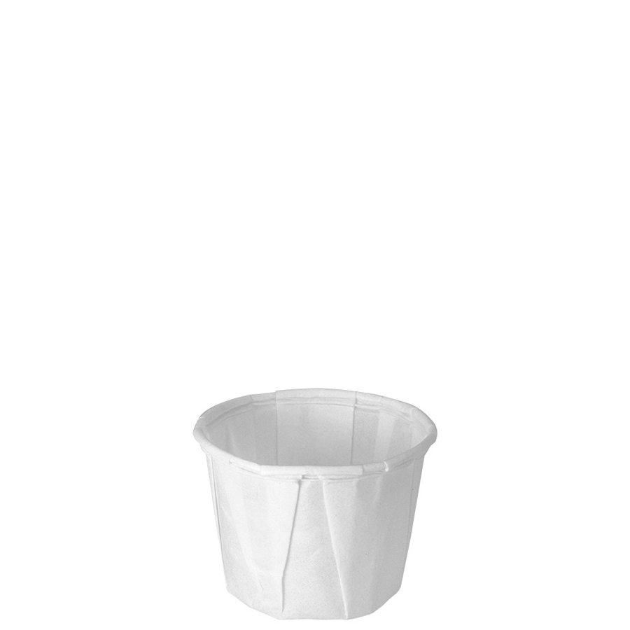 Paper Portion Cup .5oz White 5000/cs