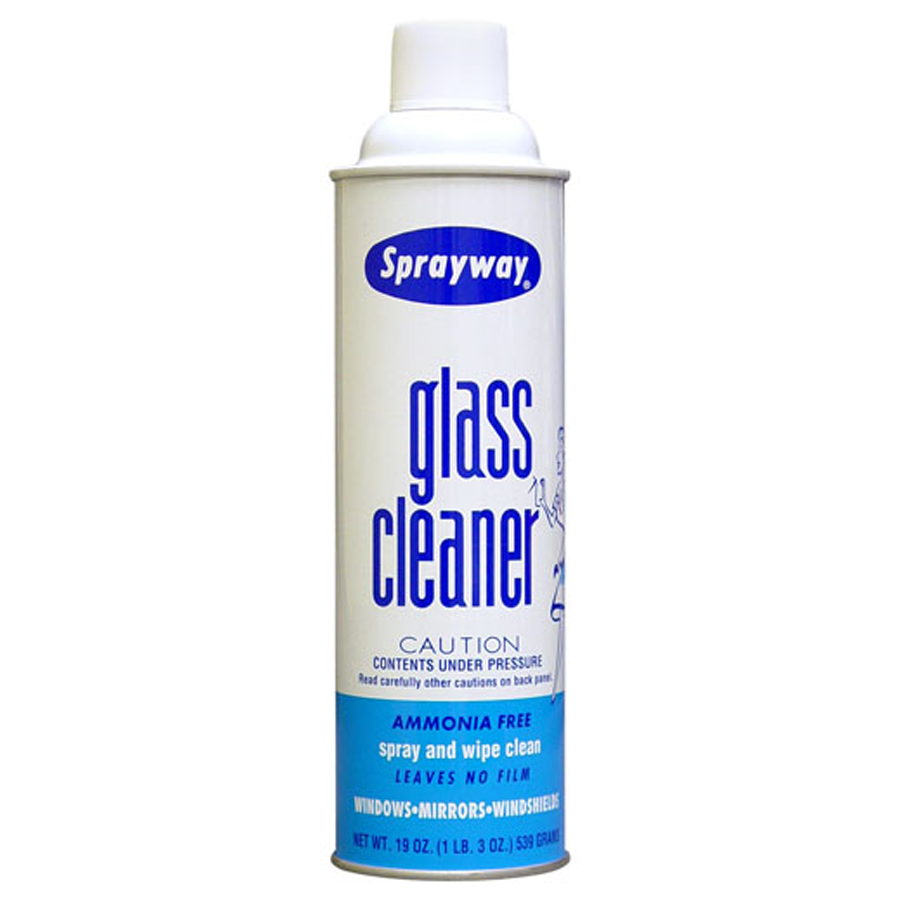 Sprayway Glass Cleaner Aerosol 19oz 12/cs