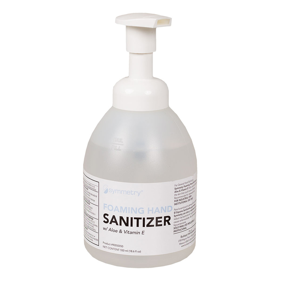 Hand Sanitizer Aloe Vitamin E 550ml 12/cs