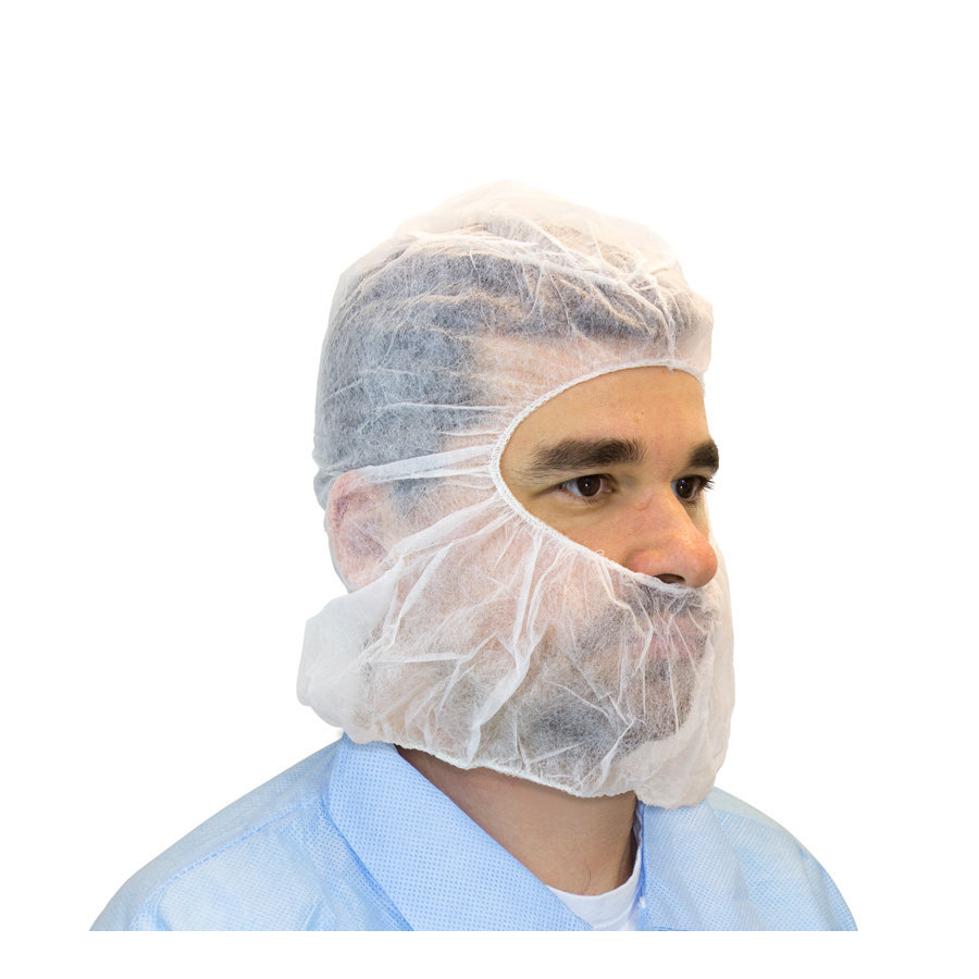 Balaclava Hood White SM Poly Pro 1000/cs