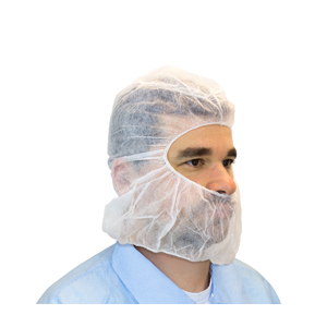Balaclava Hood White SM Poly Pro 1000/cs