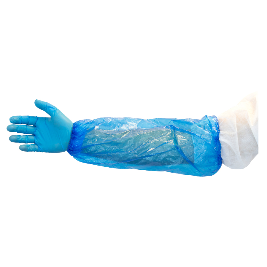 Poly Sleeves 18" Blue 1000/cs