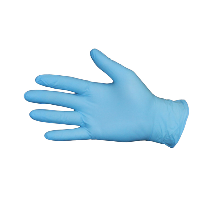 Nitrile Glove Powderfree Blue Medium 3mil 1000/cs
