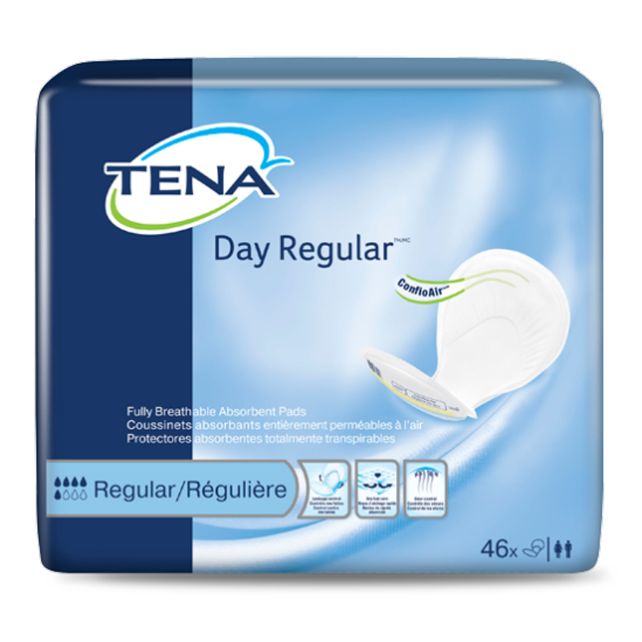 Tena Day Regular Pad 92/cs