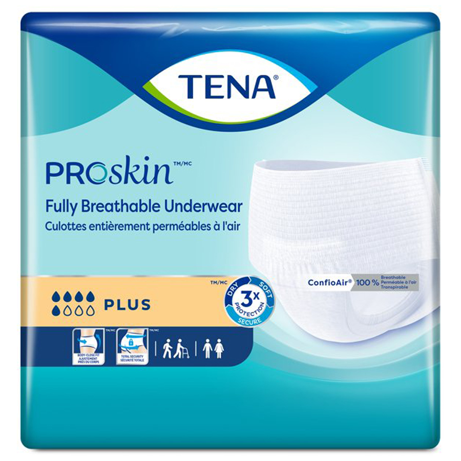 Tena ProSkin Plus Underwear Large 72/cs
