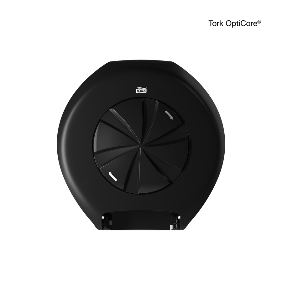 Bath Tissue Dispenser Opticore 3 Roll Blk Each
