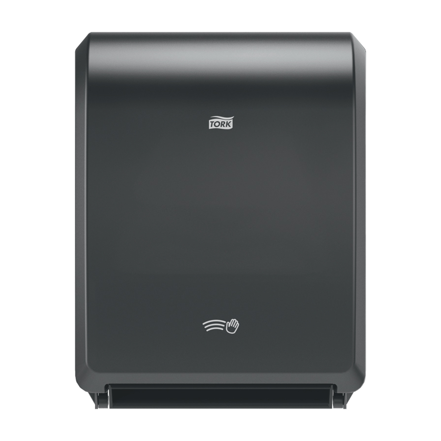 Roll Towel Dispenser  Tork Black 7.5" Each
