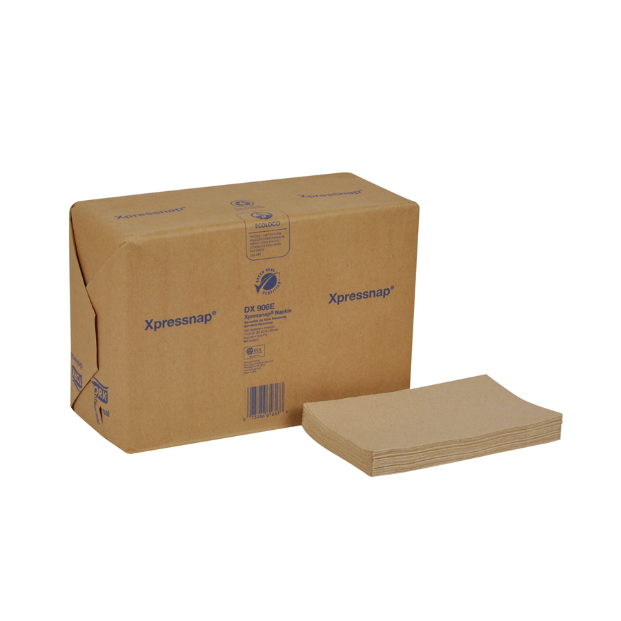 Expressnap Napkin Brown Interfold 1-Ply 6000/cs