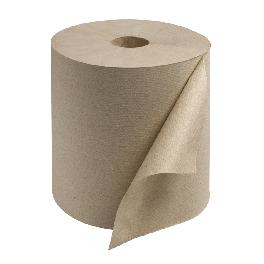 Roll Towel Brown Universal 8"X800' 6/cs