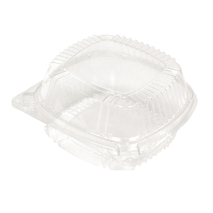 Smartlock Container  Clear 6"X6"X3" 500/cs