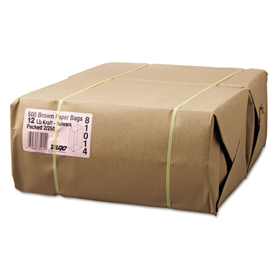 Paper Bag Brown Hvy 12# 7"X5"X14" 57#Bs 400/bl