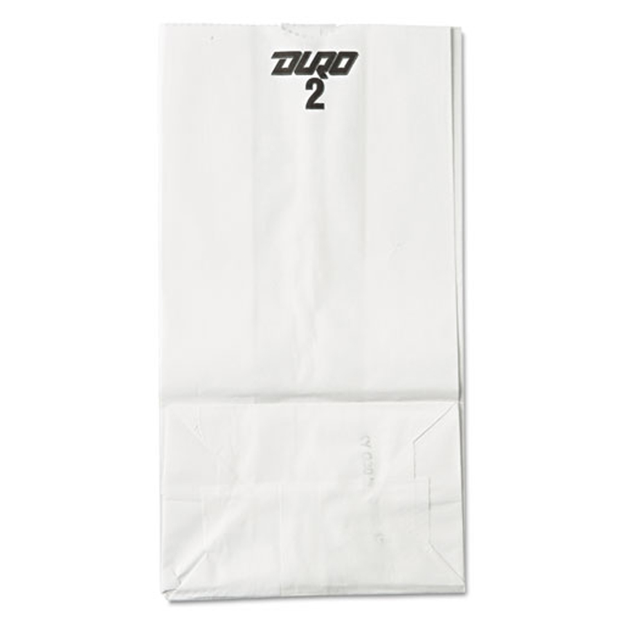 Paper Bag White 2#  4"X2.5"X8" 30#Bs 500/bl