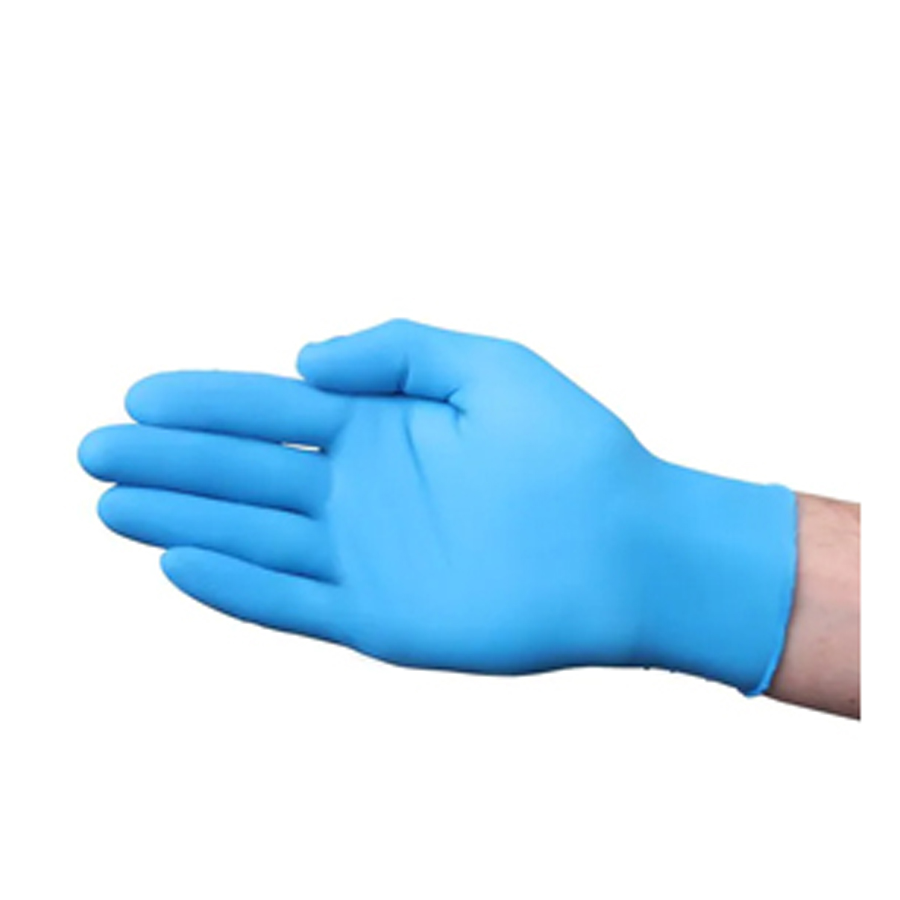 Nitrile Exam PF Blue  3.5mil 2XL 10/90 Cs