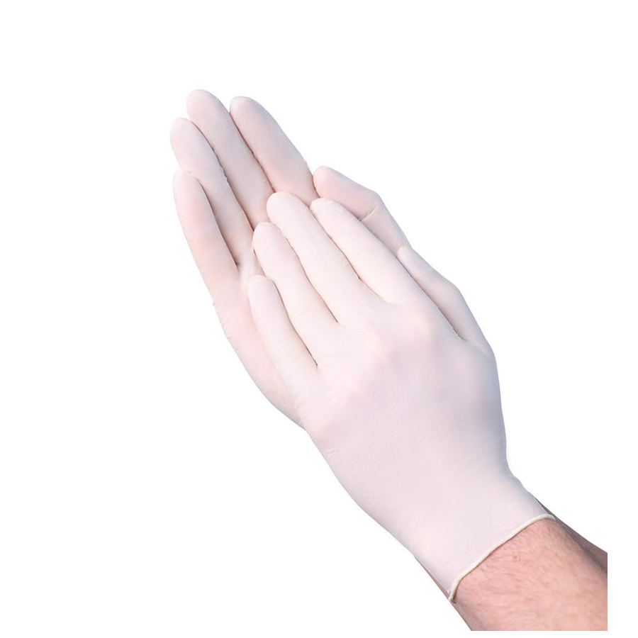 Latex Glove PF XL 5mil 1000/cs