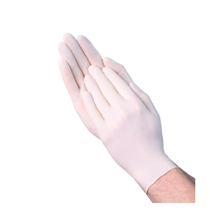 Latex Glove PF XL 5mil 1000/cs