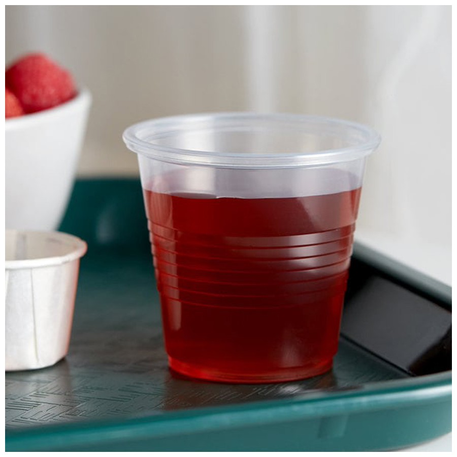 Plastic Cold Cup 3.5oz  Translucent 2500/cs