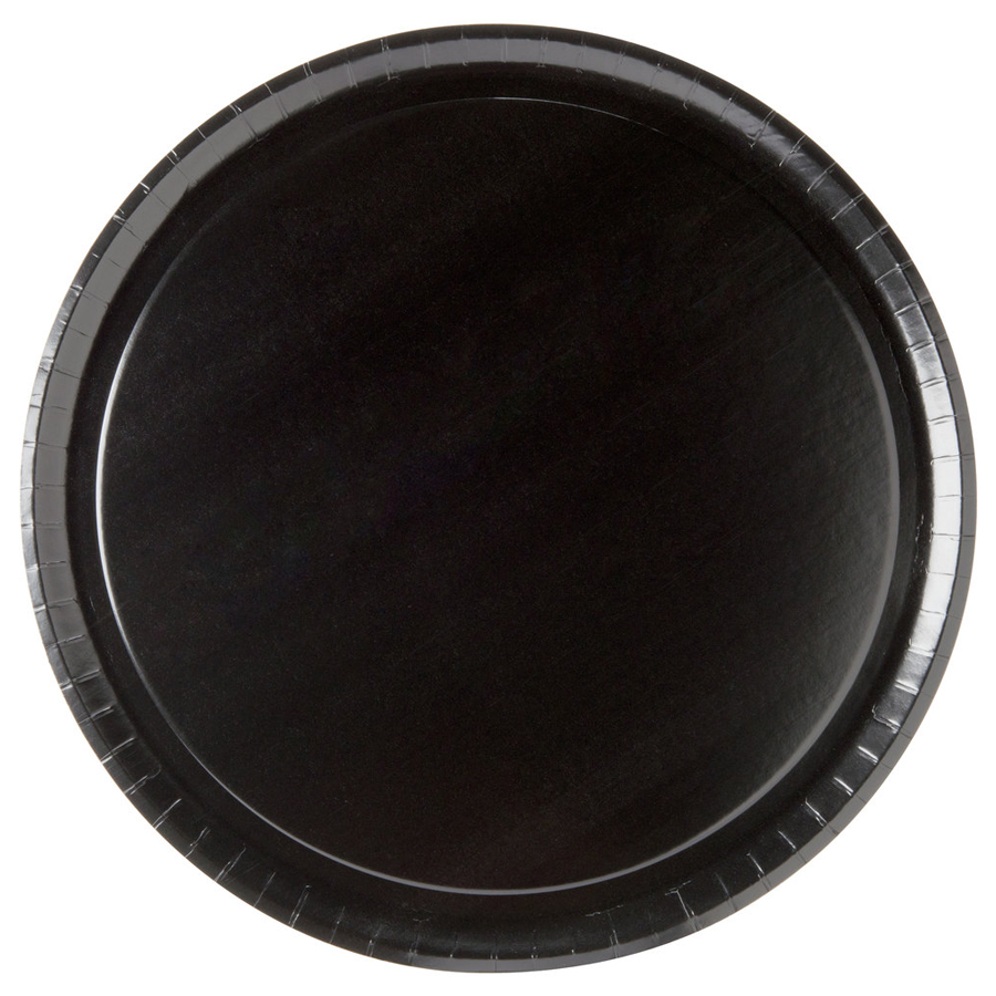 Take and Bake Pizza Tray Paper 17" Black 150/cs