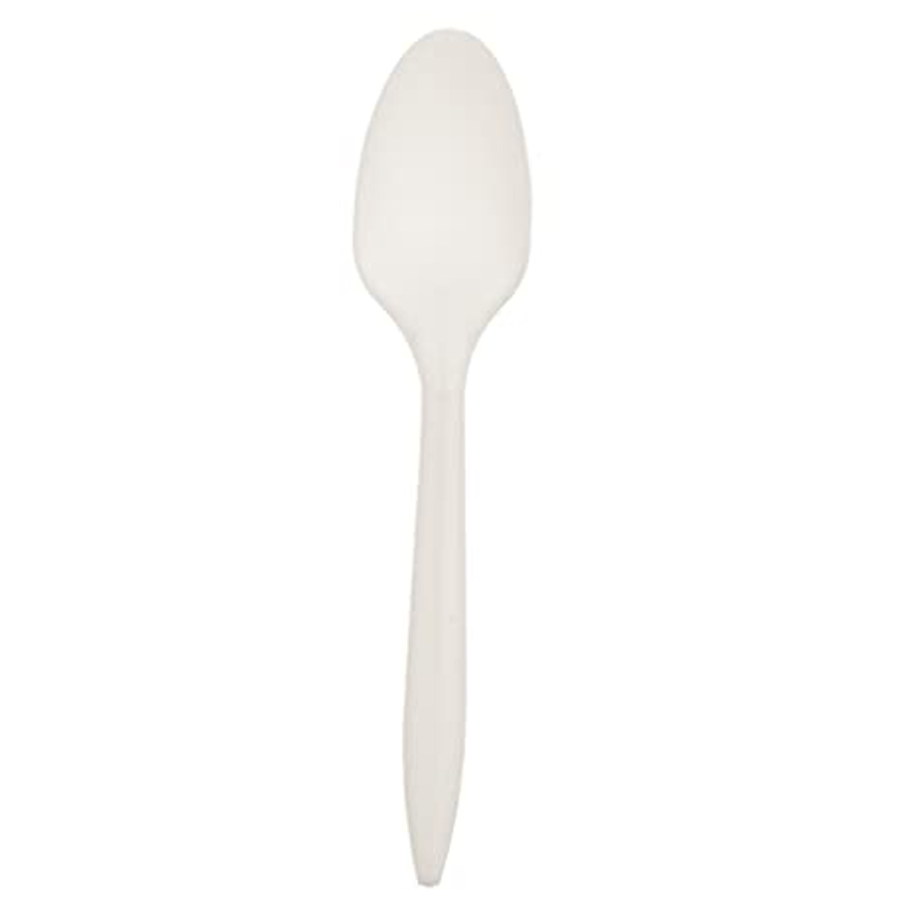 Spoon PP Medium White Bulk 1000/cs