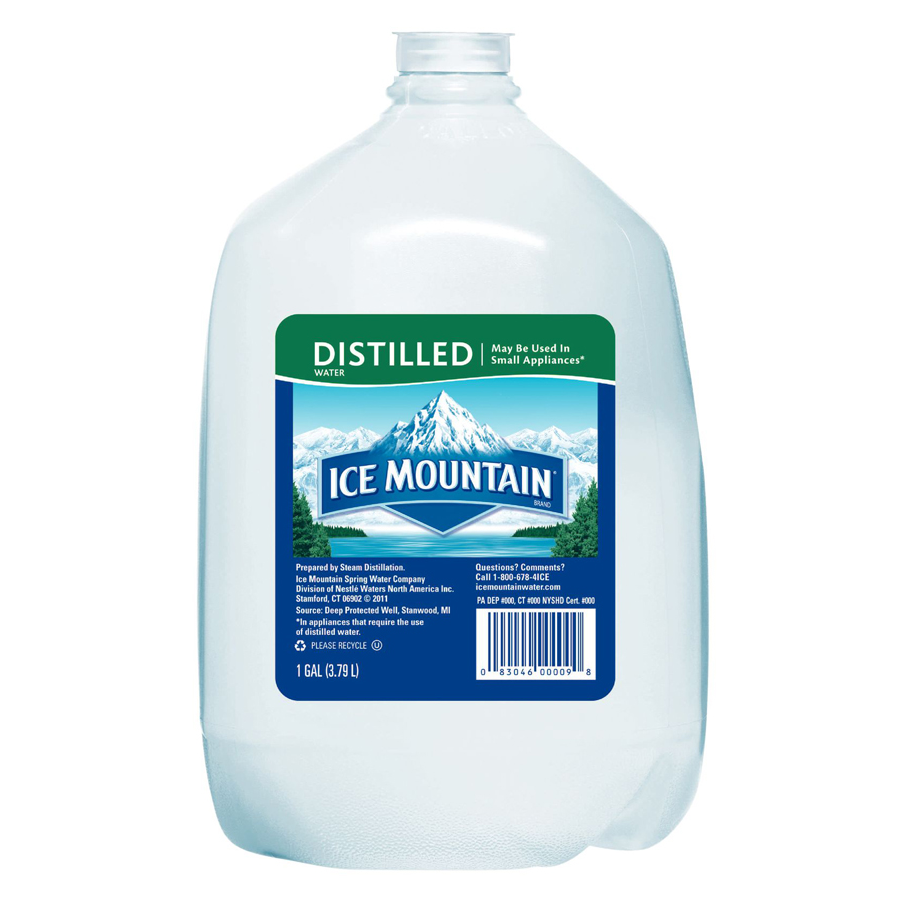 Distilled Water Gallon 6/cs