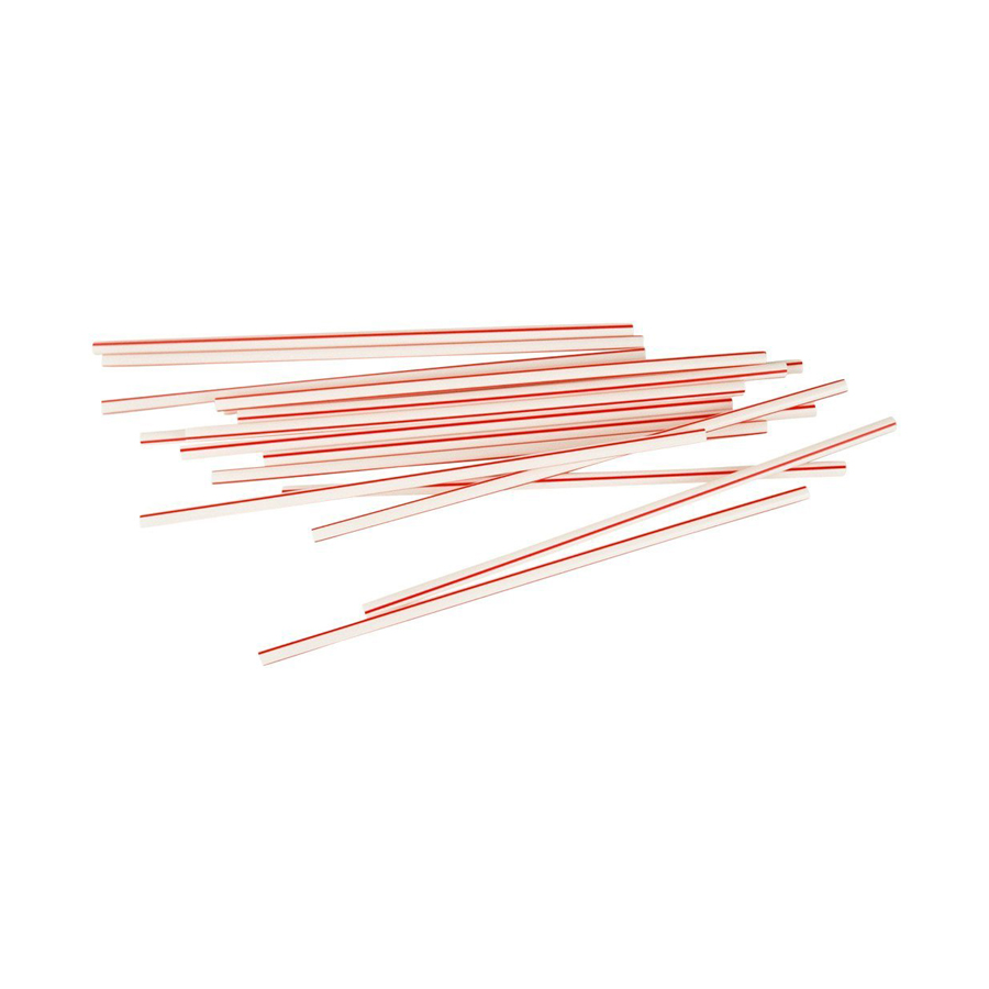 Coffee Stirrer 5" Striped 10000/cs