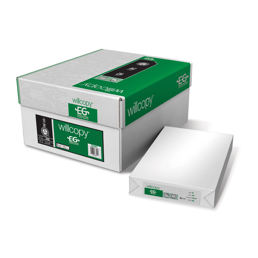 Copy Paper 8.5"X14" 20# White 92Br 5000/cs