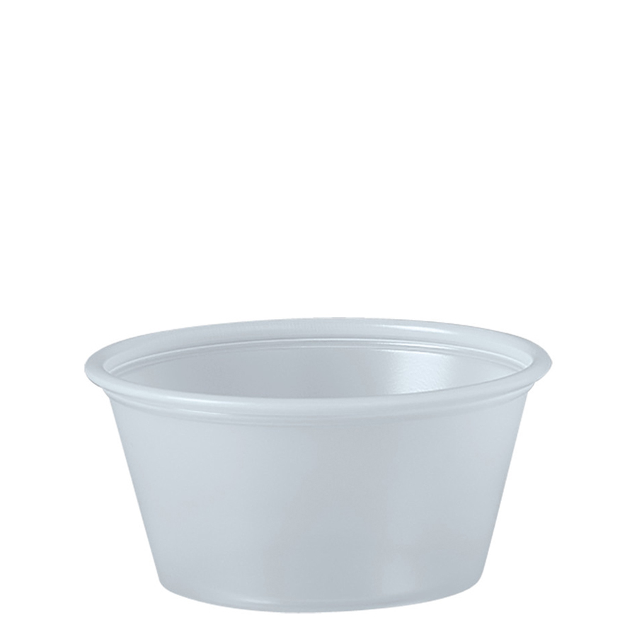 Plastic Portion Cup 2oz Translucent 250/sv