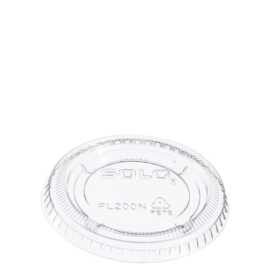 Portion Cup Lid For 2oz Clear 125/Slv